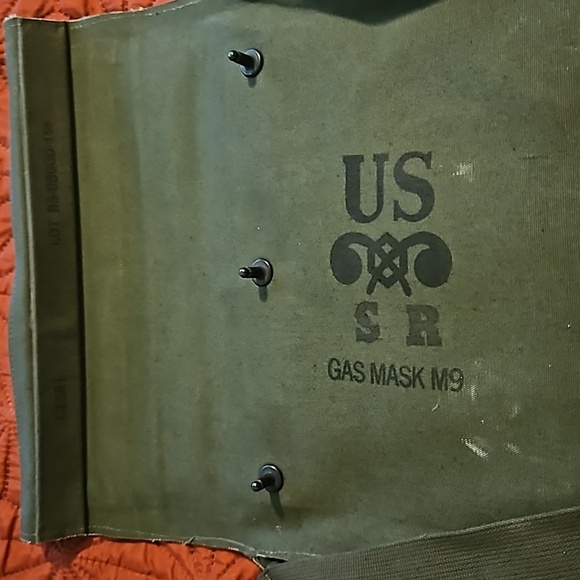 USSR Gas Mask M9 bag from WWII - Picture 7 of 7